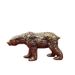 Antique-Style Yellow Plated Copper Polar Bear Solid Handheld Copperware Animal Decoration Tea Pet Antique Small Ornament_maomaolike.com