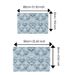 Bathroom Mat Toilet Mat Shower Mat Entrance Rug Absorbent Non-Slip Mat Soft Quick-Dry Machine Washable_maomaolike.com