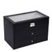Unisex Sunglasses Sunglasses storage display box Three-layer 18-bit glasses storage display box Household collection box_maomaolike.com