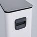 SSTC102-15L-W, Stainless Steel Kitchen Trash Can, 15L, White_maomaolike.com