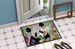 Panda Doormat Front Door Mat Indoor Outdoor Rugs For Entryway, Non Slip Washable Low Pile, 24H X 36W_maomaolike.com