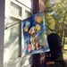 Labradoodle Happy Birthday House Flag Large Porch Sleeve Pole Decorative Outside Yard Banner Artwork Wall Hanging, Polyester, House Size, Multicolor_maomaolike.com