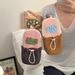 Cartoon Handheld Case High-Value Ins Storage Bag Standable Stationery High School Student Large Capacity Pencil Box_maomaolike.com