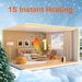IAGREEA Portable Electric Space Heater, Mini Fast Heater With Rotary Adjustable Temperature Button, Safe And Quiet, Suitable For Office Desktop Indoor Use (white)_maomaolike.com
