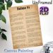 Spanish Psalm 91 Religious Verse Painting Poster, Vintage Aged-paper Style Spanish Scripture Text Poster, Inspirational Religious Decor Ideal For_maomaolike.com