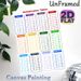 Multiplication Tables Painting Poster, Color-coded Clear Math Chart Poster, Practical Aid For Math Learning, Suitable For Study Room And Home Learning_maomaolike.com