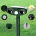 1pc Ultrasound Cat Dog Repellant Solar Powered Rechargeable Garden Waterproof Creature Deterrent For Farm Yard_maomaolike.com