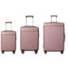 Luggage Sets ABS Hardshell 3pcs Luggage, Lightweight Durable Suitcase Sets Spinner Wheels Suitcase With TSA Lock 20''24''28'' Available(Rose Gold )_maomaolike.com