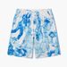 Men's Clothing trendy street style youth character digital printing lapel loose casual short-sleeved shirt suit_maomaolike.com
