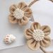 Creative Flower Tiebacks Light Luxury Pastoral Style Rope Sheer Adjustable Curtain Tie Decoration Hanging_maomaolike.com