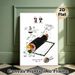 Kimbap Making Guide Painting Poster, Vibrant Hand-drawn Illustrated Seaweed Rice Roll Making Steps Poster, Practical Cooking Instruction Ideal For_maomaolike.com
