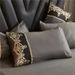 2026 New Summer European Style Lace Skirt Four-Piece Set Ice Duvet Cover Silk Nude Sleep Smooth Bed Sheet 1.8m Bedding_maomaolike.com