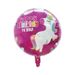 12 Pieces 45cm Happy Birthday Aluminum Foil 4D Balloon Large Round Shape Helium Foil Balloons Floating Balloon Colorful Balloon Party Decoration Supplies For Birthday Party_maomaolike.com