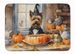 Cairn Terrier Fall Kitchen Pumpkins Memory Foam Kitchen Mat Machine Washable Anti-Fatigue Mat Cushion Comfort Bath Mat Or Kitchen Rug_maomaolike.com