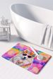 Samoyed Hippie Dawg Memory Foam Kitchen Mat Machine Washable Anti-Fatigue Mat Cushion Comfort Bath Mat Or Kitchen Rug_maomaolike.com