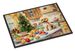 Poodle Christmas Cookies Doormat Front Door Mat Indoor Outdoor Rugs For Entryway, Non Slip Washable Low Pile, 24H X 36W_maomaolike.com