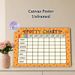 Potty Chart Painting Poster, Vibrant Colorful Dotted Cheerful Design Poster, Practical Tool To Track Potty Training Progress, Ideal For Bathroom_maomaolike.com