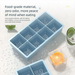 Silicone Tray, Large Cube Mold, Making, Quick Freezing, With Lid, Creative Commercial Bar, Homemade Square Ice_maomaolike.com
