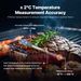 VEVOR Wireless Meat Thermometer Bluetooth Meat Probe 500 Ft Range For Cooking_maomaolike.com