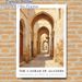 Casbah Of Algiers Themed Painting Poster, Warm-toned Textured Oil Painting Poster, Sunlit Arched Alleyway Scene, Brings Exotic Cultural Ambiance_maomaolike.com