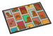 Lots Of Ruby Cavalier Spaniel Doormat Front Door Mat Indoor Outdoor Rugs For Entryway, Non Slip Washable Low Pile, 24H X 36W_maomaolike.com