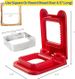 Sandwich Cutter And Sealer, Square Pocket Sandwiches Cutter Sandwich Cutters For Kids Love Lunchables_maomaolike.com
