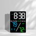 New Alarm Gift Multifunctional Electronic Simple Setting Temperature And Humidity Clock 5508_maomaolike.com