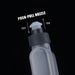 350ml Running Bottle Flat Kettle Portable Bicycle Hiking Fitness Water Bag With Dust Cover Marathon Outdoor Drinkware_maomaolike.com