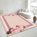 Living Room Rug,Large Rug,Oversized, Gold Leaves Design,Bedroom Rug,Soft And Thick, Machine Washable, Thickened Rug, Bedside Rug,Decorative Indoor Rug_maomaolike.com