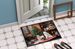 Samoyed Christmas Cookies Doormat Front Door Mat Indoor Outdoor Rugs For Entryway, Non Slip Washable Low Pile, 24H X 36W_maomaolike.com