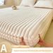 Soft Fluffy Faux Rabbit Fur Fitted Sheet - Ultra Warm & Non-Slip Winter Bed Cover For Home, Dorm, All Mattress Sizes_maomaolike.com