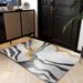 Living Room Rug Large Size Gorgeous Gold Frame Design Bedroom Rug Plush Thickened Machine Washable Thickened Underlay Interior Decorative Rug_maomaolike.com