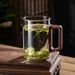 High Temperature Resistant Glass Tea Household For Brewing Green Tea, Drinking Cup With Handle, Family Luxury High-end_maomaolike.com