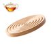 New Minimalist Design Wooden Cup Mat For Household_maomaolike.com