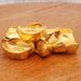 Simulated Ornament Home Decoration Treasure Bowl Filled With Solid Alloy Small Ingot Sand Gold Turtle Back Style_maomaolike.com