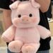 Creative Gift Soft Pig Animal Pillow Emotional Support Cute Animals Plush 17.7inch Stuffed Toys_maomaolike.com
