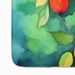 Missouri Hawthorns In Watercolor Memory Foam Kitchen Mat Machine Washable Anti-Fatigue Mat Cushion Comfort Bath Mat Or Kitchen Rug_maomaolike.com