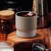 New Minimalist Uncovered Coffee Cup, Office And Home Water Cup, High Aesthetic Latte Cup, Stackable Design, Milk Cup_maomaolike.com