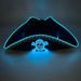 Halloween Cos Performance Costume Props Caribbean Gold Edge Pirate Captain Hat LED Luminous Skull Pirate Hat_maomaolike.com