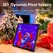 64x64 RGB LED Matrix Panel Programmable Art Display With Bluetooth APP Control Creative Pixel Screen_maomaolike.com