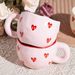 Creative Love Mug High Value Ceramic Water Cup Home Couple Mug Cute Office Delicate Coffee Mug_maomaolike.com