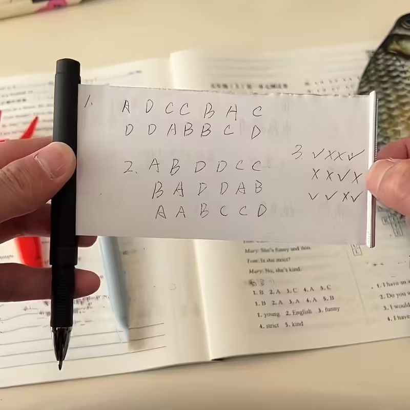 1Pc, Unexpected Pen, Self-Sufficient Slip Pen, Weird Creative Funny Pen, Exam Memo Pen_maomaolike.com