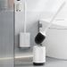 Yikeke New Super Easy-to-Use Hard Bristle For Home Use, Dead Angle, No Drilling Required Toilet Brush_maomaolike.com