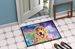 Yellow Labrador Hippie Dawg Doormat Front Door Mat Indoor Outdoor Rugs For Entryway, Non Slip Washable Low Pile, 24H X 36W_maomaolike.com