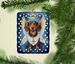 Dachshund My Angel Porcelain Ornament Christmas Tree Hanging Decorations For Home Christmas Holiday, Rectangle, Gift, Multicolor_maomaolike.com