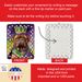 Dogue De Bordeaux King Of Mardi Gras Porcelain Ornament Christmas Tree Hanging Decorations For Home Christmas Holiday, Rectangle, Gift, Multicolor_maomaolike.com