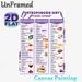 Osteoporosis Diet Food Chart Painting Poster, Informative Organized Dietary Guide Poster, Practical Bone-health Nutrition Reference Ideal For Kitchen_maomaolike.com