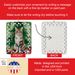 Owyhee Bob Cat By The Christmas Tree Porcelain Ornament Christmas Tree Hanging Decorations For Home Christmas Holiday, Rectangle, Gift, Multicolor_maomaolike.com