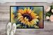 Sunflowers In Watercolor Doormat Front Door Mat Indoor Outdoor Rugs For Entryway, Non Slip Washable Low Pile, 24H X 36W_maomaolike.com