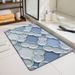 Bathroom Mat Toilet Mat Shower Mat Entrance Rug Absorbent Non-Slip Mat Soft Quick-Dry Machine Washable_maomaolike.com